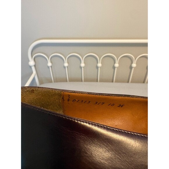Salvatore Ferragamo Studio Tassel Loafers Brown Leather 10 EE main image 7